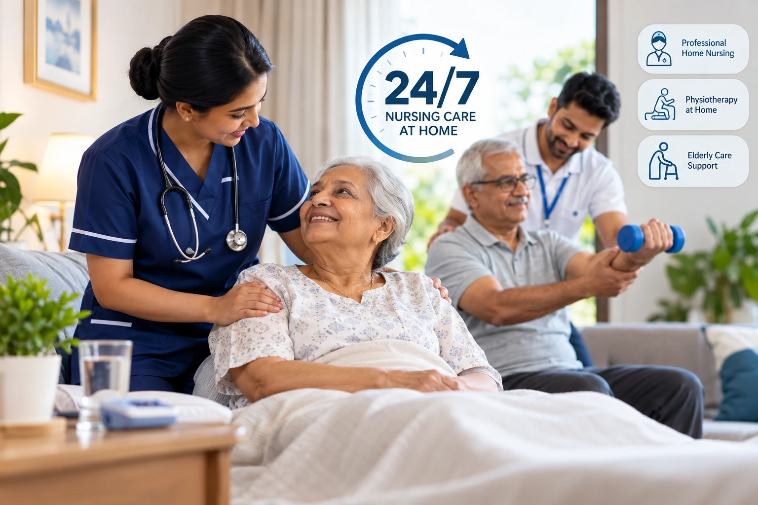 24 Hour Nursing Care at Home in Calicut Complete Guide to Home Nursing & Physiotherapy